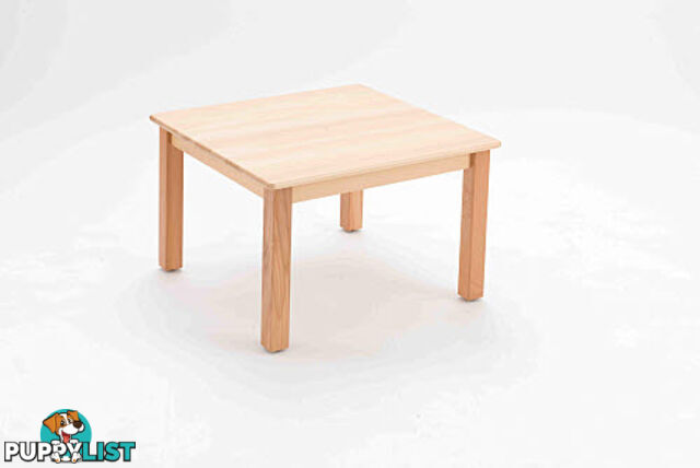 Table Square Beech Wood - sml 45cm high - FT49202-45