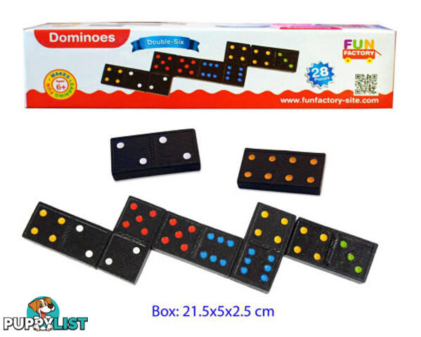 Dominoes - Double Six 28pcs - AETL3290