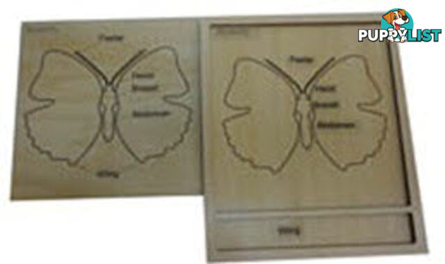 Puzzle Activity Set - Butterfly (discontinued item -min. stock left) - 509006