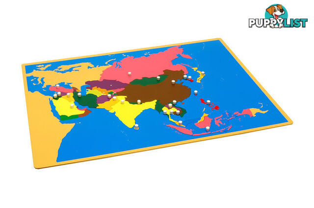 Puzzle Map Of Asia - GE008