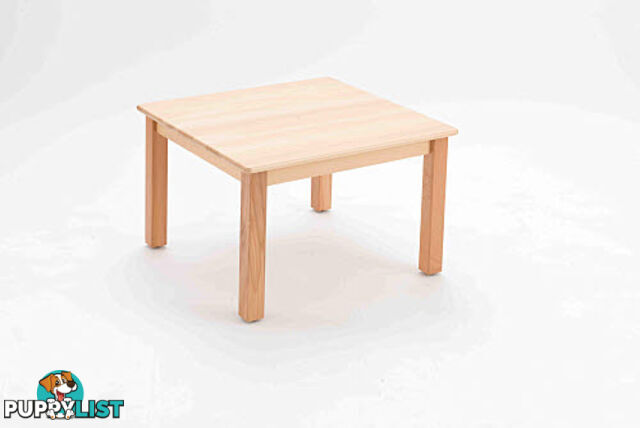 Table Square Beech Wood - sml 50cm high - FT49202-50