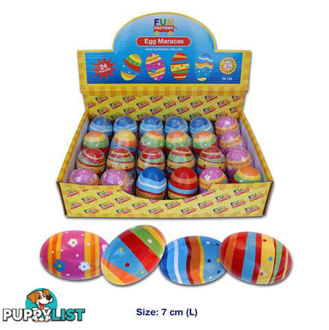 Egg Maracas (each) - ETL0139