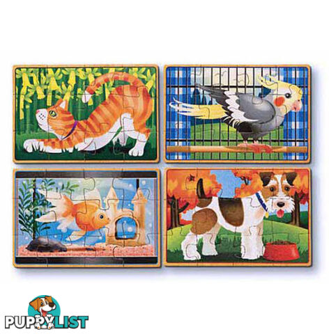 M&D â€“ Pets Puzzles in a Box (set of 4) - ETM3790