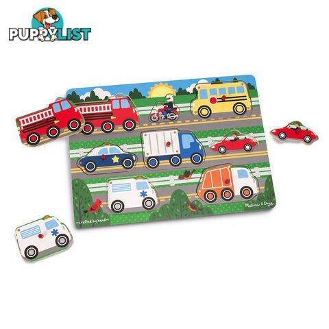 M&D - Vehicles Peg Puzzle 2 - ETM9051