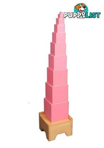 Pink Tower and Stand - Budget - SE005-1.5047