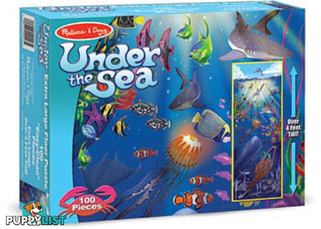 M&D Under the Sea Floor Puzzle - 100pc - ETM0443