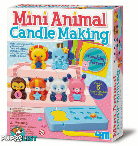 4M - Mini Animal Candle Making Kit - EGJ4681