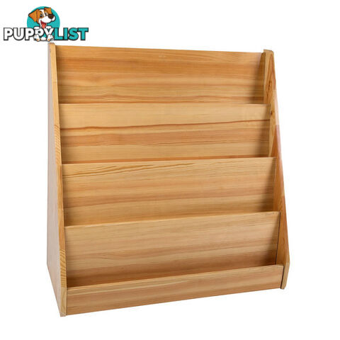 Book Display Shelf  Solid Pine Wood - FT049