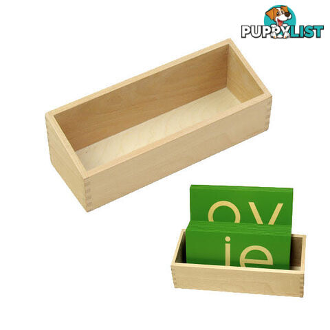 Sandpaper Double Letters Box - LA009-2