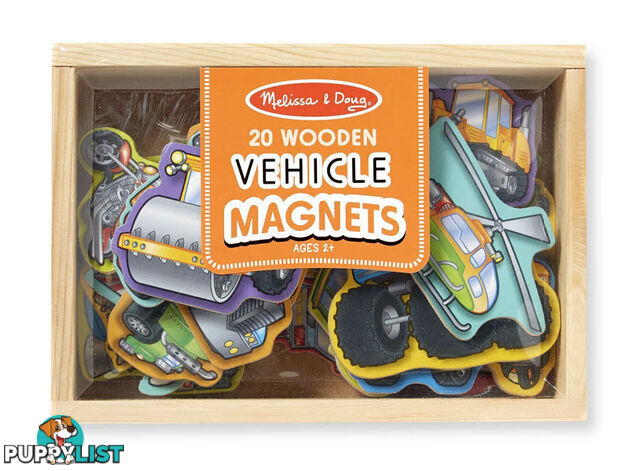 M&D - Magnetic Vehicles In A Box - Wooden - ETM8588