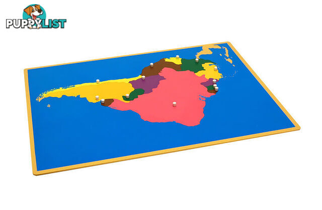 Puzzle Map Of South America - GE006