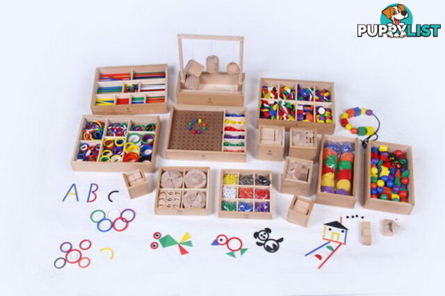 FROEBEL GIFTS - Complete 14 Activity Set - CL5FROE