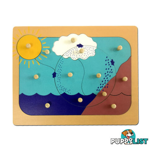 Water Cycle Puzzle - Timber - SC039