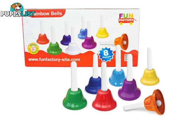 Bells Set - 8 Tone w/plastic Handle - AETL0075