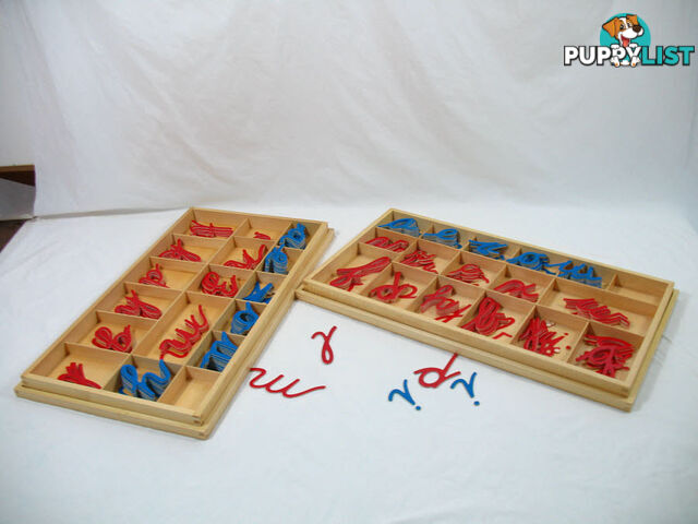 Movable Alphabet Large Cursive Box Only - LA033-2.404100