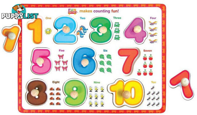 Puzzle Board - Numbers - ETE0001