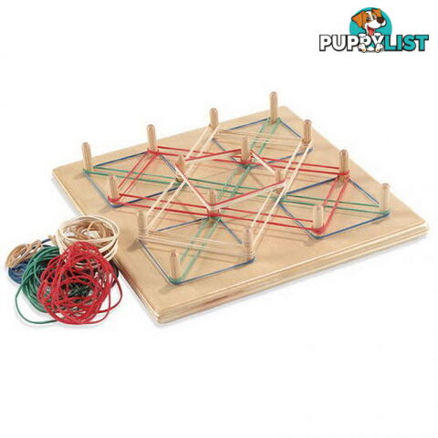 Geo Board with Rubber Strings - SE058