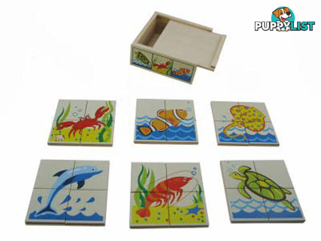 Sea Animal Puzzle Box - ETE0156