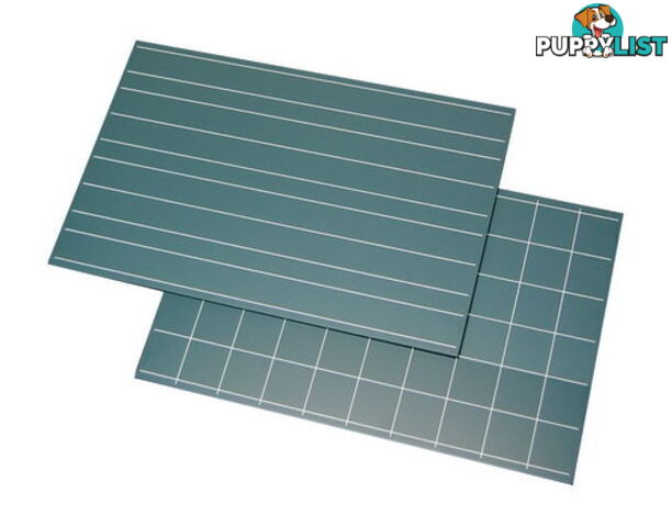 Green Boards Double Lines & Squares Set - LA035