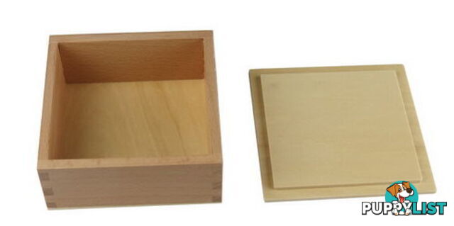 Wooden Language Box with Lid - Natural - LA45730