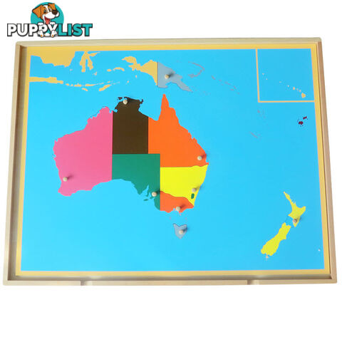 Puzzle Map of Australia in Tray - GE009A