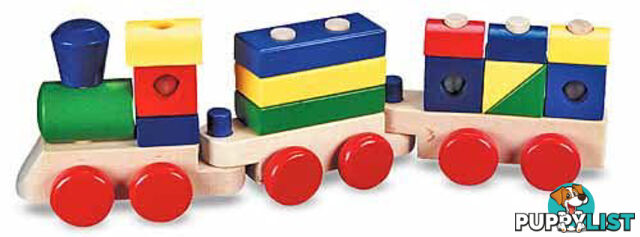 M&D - Wooden Stacking Train - ETM0572