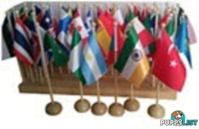 Flags & Stand of World (50) - GE41720