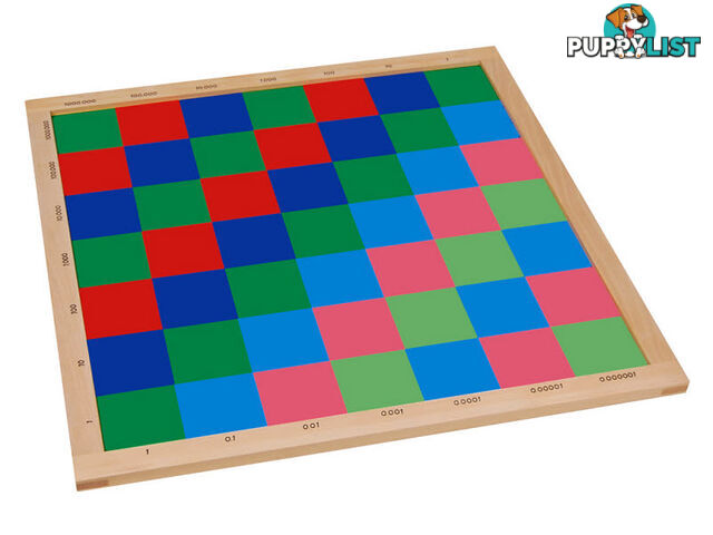 Decimal Checker Board - Square - MA085-3