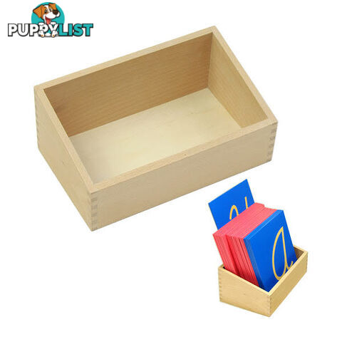 Sandpaper Letters Box for Cursive or Print - LA009-1