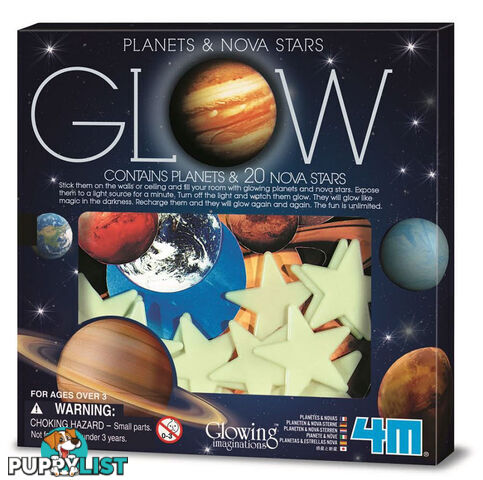 Glow Planets and Nova Stars - EGJ5635