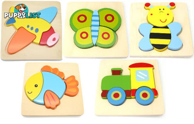 M&D Fish With Shapes Puzzle - ETE0170