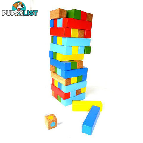 Tumble Tower Game - Colour - ETQ0283