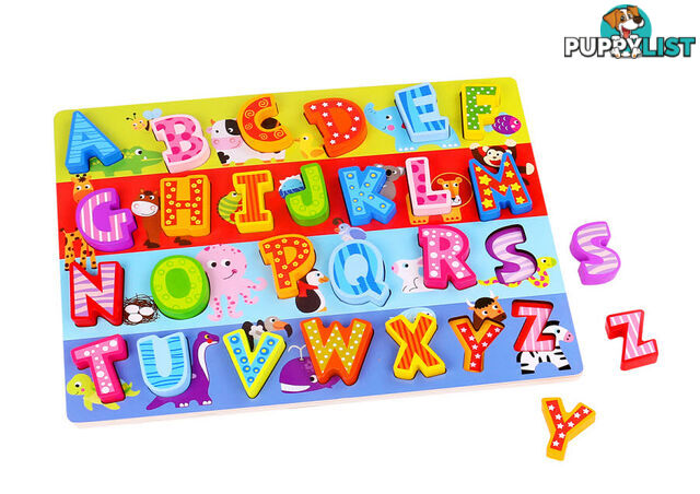 Alphabet Puzzle Board Large (only 3 Left) - ETE0005