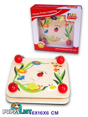 Flower Press Ladybug - ETL9653