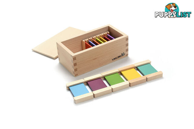 Colour Tablets - Rainbow Colours - Wooden Holders - SE024