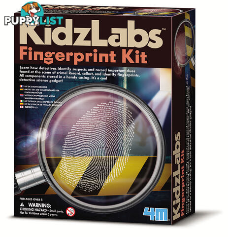 4M - Detective Fingerprint Kit - EGJ3248