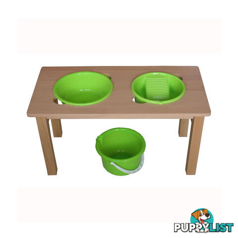 Washing Table for 0-3 year olds -  in Beech Wood - FT45001