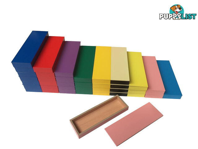 Grammar Filling Boxes Set (37 Modern Coloured Boxes) - LA050.3170-2