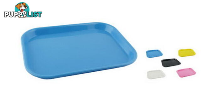 Melamine Tray - small (comes in Blus, Pink, White, Yellow, Orange, Green, Black) specify colour in comments when ordering - PR070