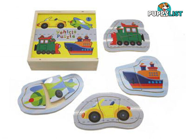 Transport Puzzle Box 4 in 1 - ETE0154