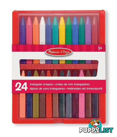 Crayon Set - 24pc Triangular - ETM4136