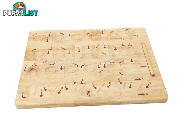 Natural Alphabet Tracing Board - Capital Letters - ETQ0483