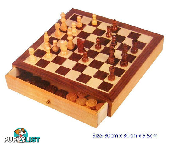 Chess & Checkers with 2 Draws - ETL1079