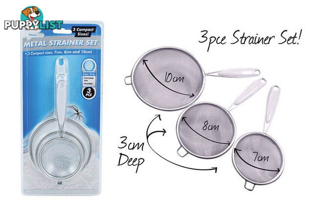 Metal Strainer Set - S, M, L - PRZ027