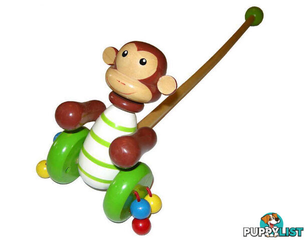 Push-A-Long Monkey - ETE0183-M