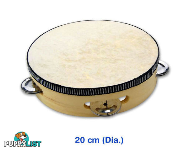 Tambourine with Skin 20cm - ETL0801