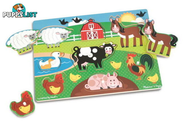 M&D - Farm Peg Puzzle - ETM9050