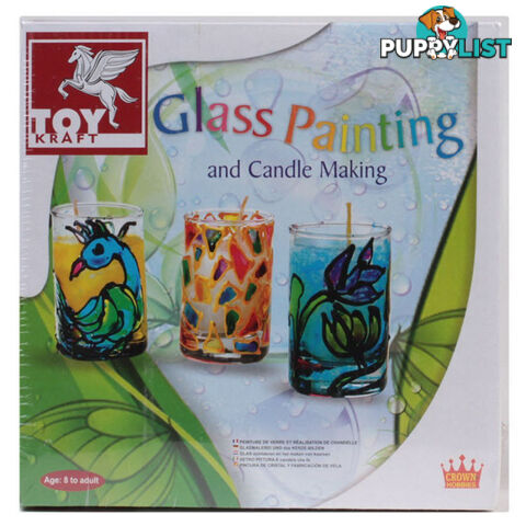 Glass Painting Candle Kit - ETE1638