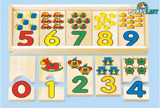 Number Puzzles 20pcs - ETL0502