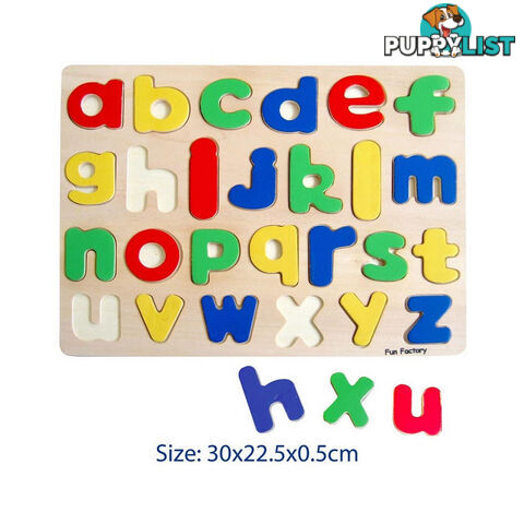 Raised Alphabet Puzzle - Lower Case - ETL3685